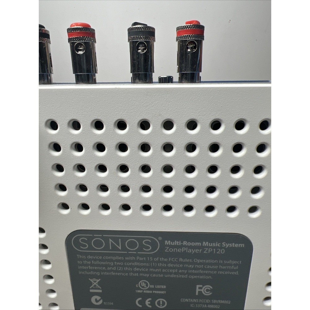 Sonos Connect Amp ZP120 Digital Media Streamer Gen 1, S1 App Compatible - Picture 7 of 7